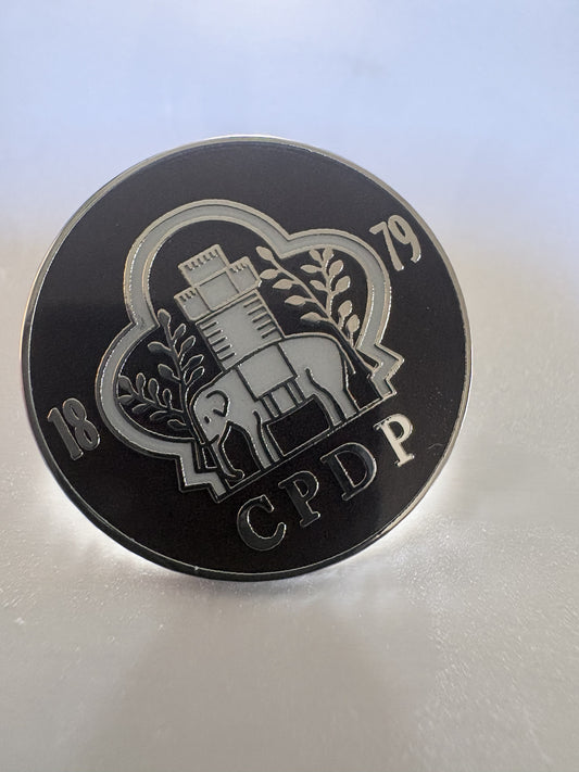 Bathodyn Pin Du / Black Pin Badge